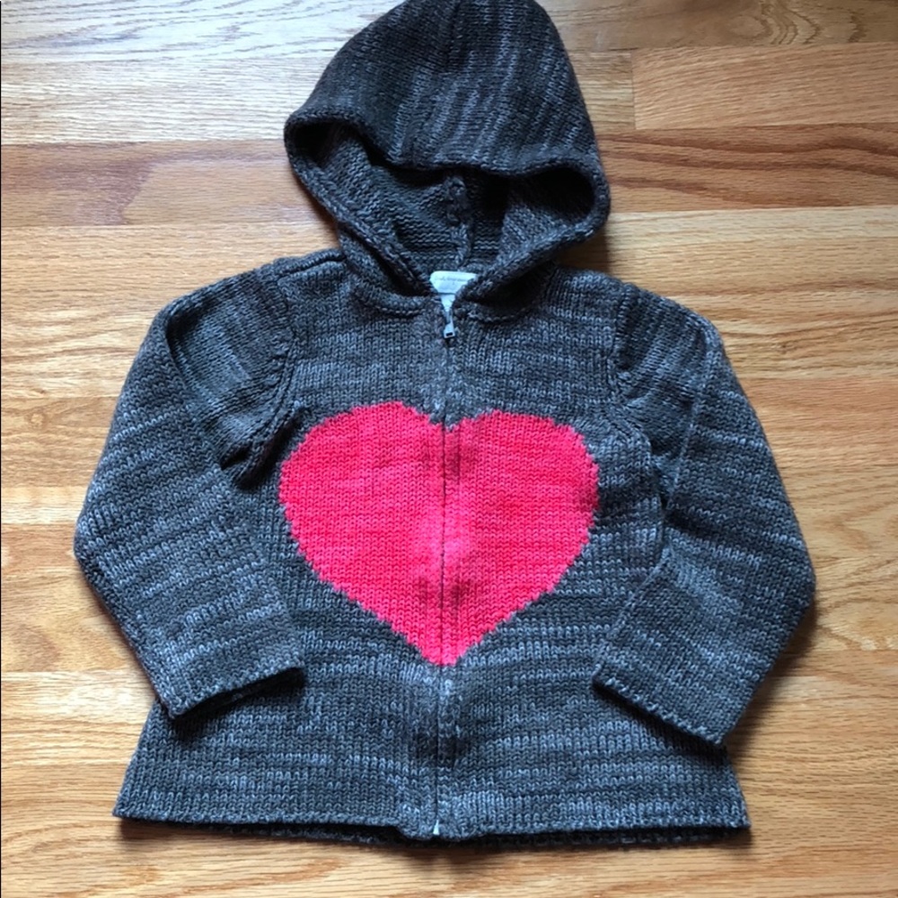 First Impressions zip up hoodie sweater